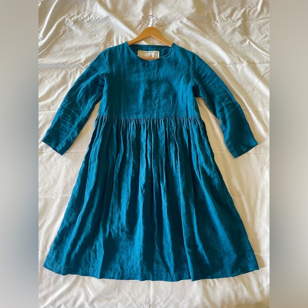 Not Perfect Linen Maxi Emilie dress size small.